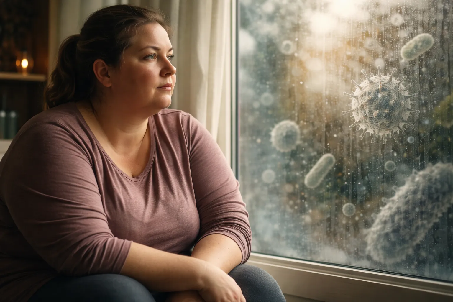 Vorschaubild für den Artikel: Übergewicht und Infektionen: Warum dein Körper bei Krankheit härter kämpfen muss